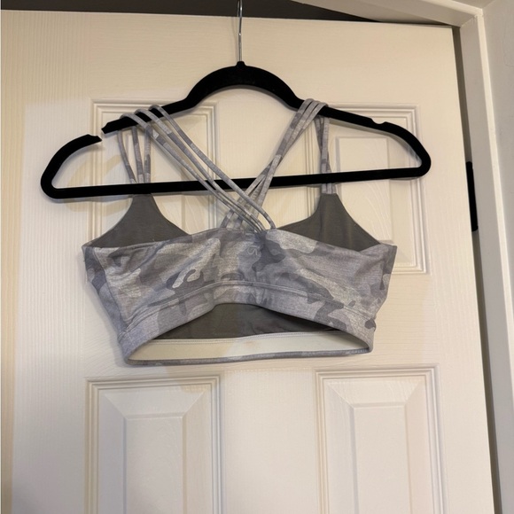 Gap Work Out Grey Camo Sports Bra And Matching Leggings Size S - Picture 5 of 10
